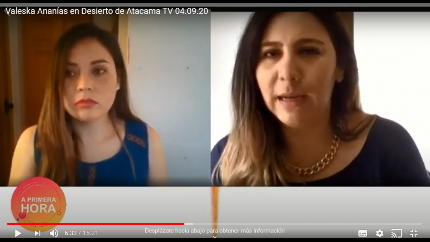 Desierto Atacama TV: costo psicológico, emocional y social de la deserción escolar ya q